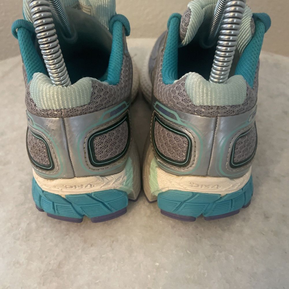 Brooks Women’s Adrenaline GTS 16 Gray Athletic Running Shoes Sz 6.5 2A (Narrow) - Picture 6 of 11